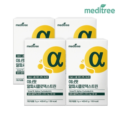 [메디트리] 이너핏 알파시클로덱스트린 4박스