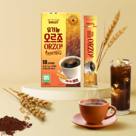다미즐 유기농 오르조 2gx10T 4개입(커피대용 로스팅 보리분말)