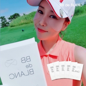[비비드블랑] 자외선차단 골프 선패치(5회분) 1박스/초밀착 빅사이즈