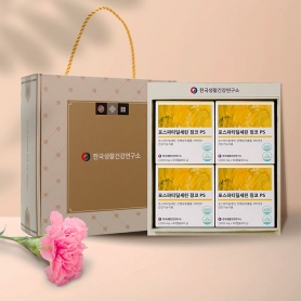 포스파티딜세린 징코 PS 1000mg x 60캡슐 선물세트(4개월분) 은행잎추출물