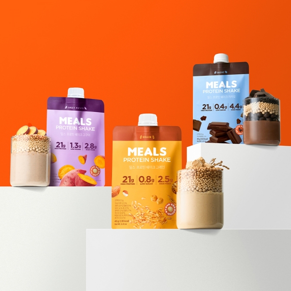 [입점특가]인테이크 밀스 프로틴 쉐이크 3종 3개입(고구마/그레인/카카오)