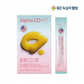 GC녹십자웰빙 알파CD핏 14포x1박스
