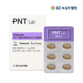 GC녹십자웰빙 PNT 식물성 멜라토닌 함유 그린멜라 30정x1박스