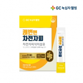 GC녹십자웰빙 쾌변엔 차전자피 식이섬유 5000mg 30포x1박스