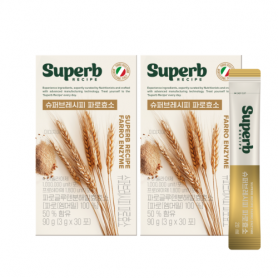 GC녹십자웰빙 슈퍼브레시피 파로효소 30포x2박스