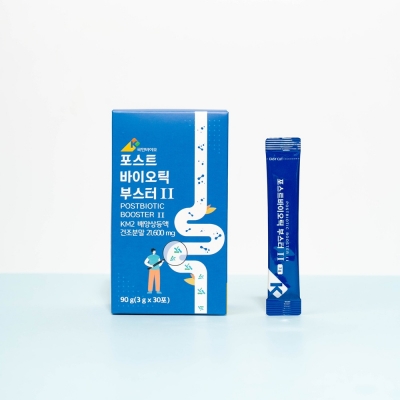 장건강 유산균 국민바이오 포스트바이오틱부스터 II (3g x 30포) 3박스