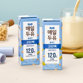 [멤버십] 매일유업 매일두유 고단백 플레인 저당두유 190ml 24팩