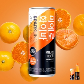 [무료배송]미에로화이바 스파클링제로슈가캔250ml 30입