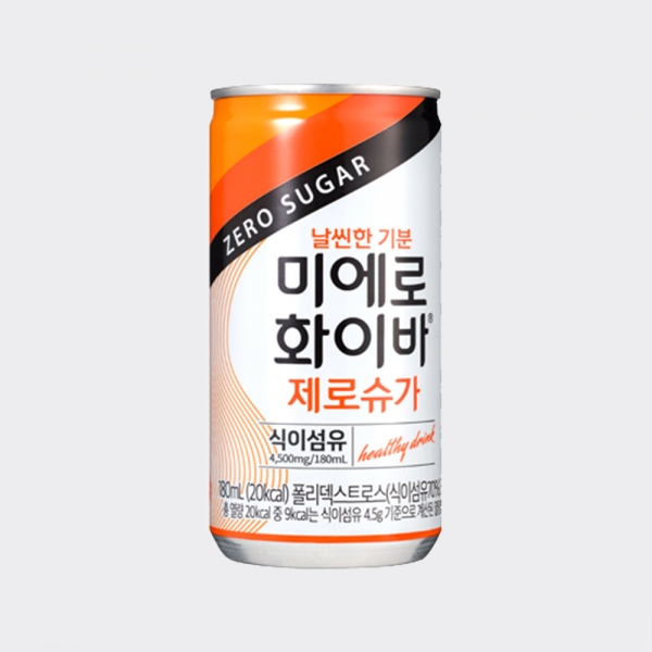 [무료배송]미에로화이바 제로슈가캔180ml 30입