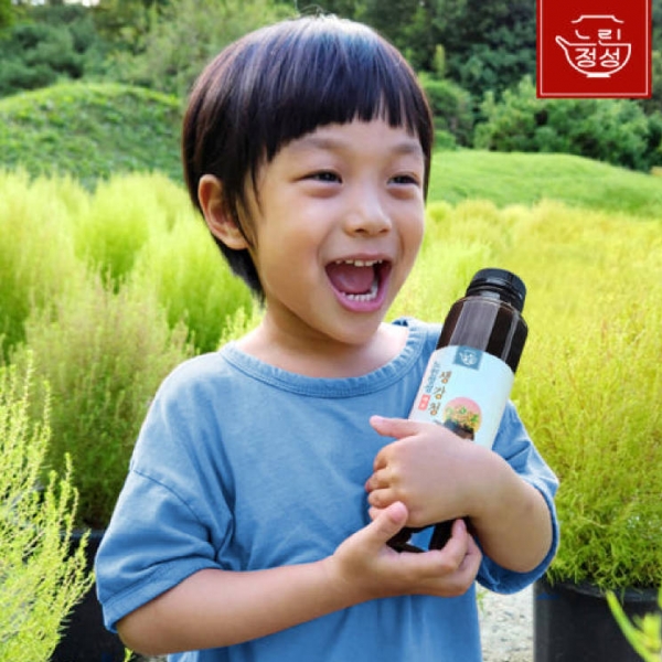 [느린정성] 무설탕 무가당 생강청 생강차 홍강청 제로 수제 임산부