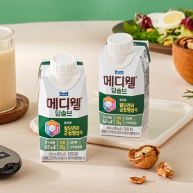 [메디웰] 혈당관리 균형영양식 당솔브 호두맛 1박스( 200ml*18입)