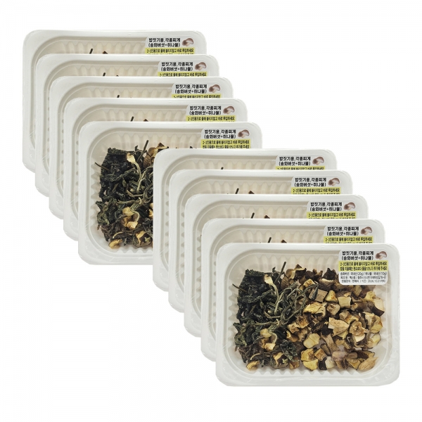 [햇담송] 무농약 송화버섯 취나물밥 밥짓기용 찌개용 송고버섯 한끼 나물밥