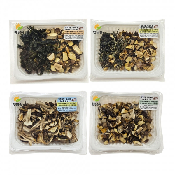 [햇담송] 무농약 송화버섯 취나물밥 밥짓기용 찌개용 송고버섯 한끼 나물밥