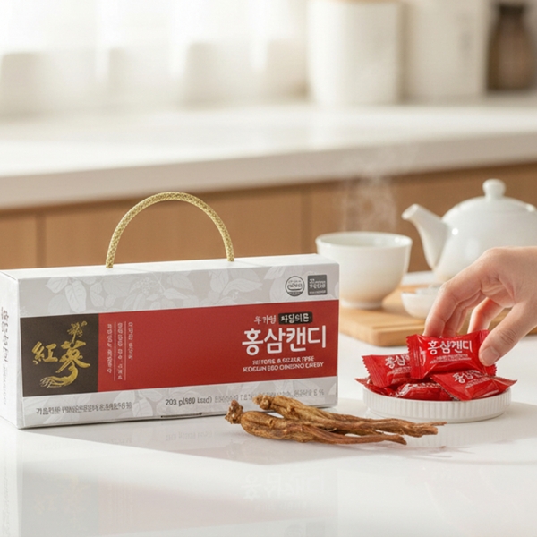 무가당 자일리톨 홍삼캔디 선물세트 230g