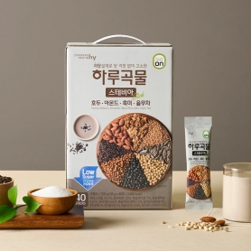 [한국야쿠르트] 하루곡물 스테비아 호두 아몬드 흑미 율무차 (40포)