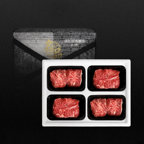 프리미엄 일품우 스테이크 선물세트 1호 1200g (등심600g+부채살600g)