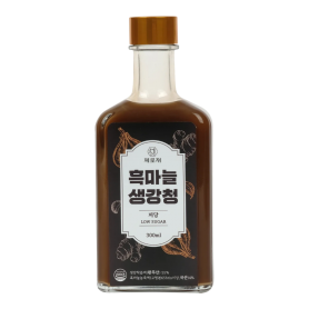 [제로재] 무설탕 생강청 흑마늘생강청 생강차