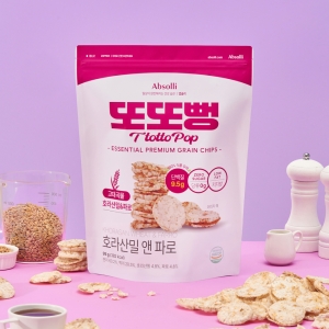 [무료배송] 또또뻥 95gx3봉 저당 무설탕 곡물칩 2종 (현미/호라산밀&파로)