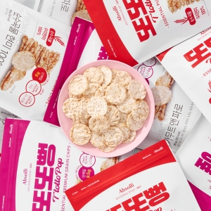 [또또뻥] 저당 무설탕 무첨가 곡물칩 95g (국내산현미/호라산밀&파로)