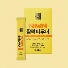 헤밀레 김소형 원장 효모발효 NMN 활력파우더 엔엠엔 비타민C 레몬맛 30포