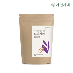 [자연지애] 100% 국내산 껍질째 볶은 도라지차 80g