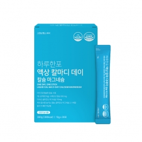 [고철남]하루한포 액상 칼마디 데이 칼슘 마그네슘 13g 30포