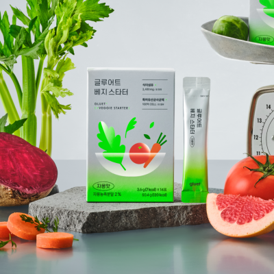 [글루어트] 베지 스타터 14포 2종 1BOX (3.6g x 14포)