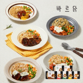 [바르닭] 한식도시락 7일 식단 패키지