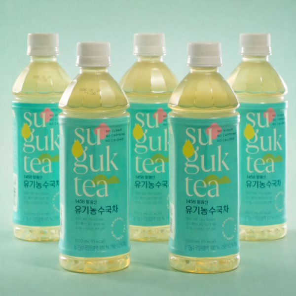 1458 발왕산 유기농 수국차음료 500mlx10개입