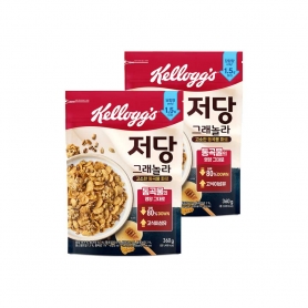 켈로그 저당 그래놀라 360g 2개