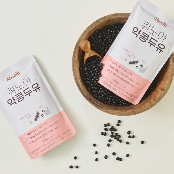 [앱솔리] 무설탕 100% 국산 퀴노아 약콩두유 저당 검은콩두유 190ml