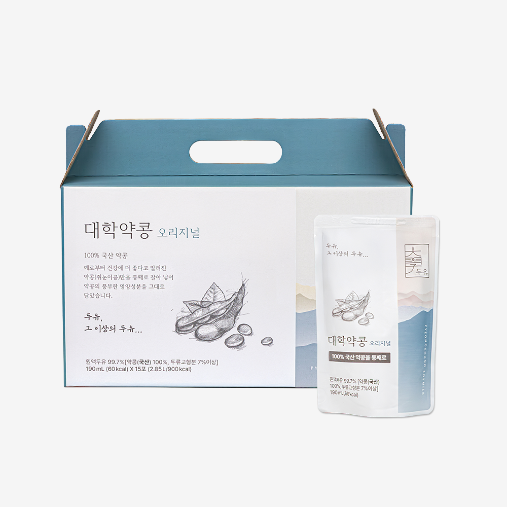 대학두유 국산 약콩 100%