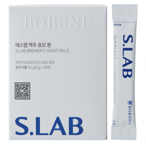 밥스누 에스랩 포뮬러 맥주효모환 (3g x 30포)