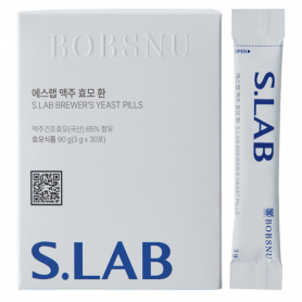 밥스누 에스랩 포뮬러 맥주효모환 (3g x 30포)