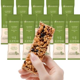 밥스누 약콩 프로틴바 비건 (35g*10ea)