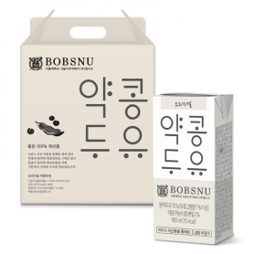 밥스누 오리지널 약콩두유 (190ml x 16팩) 1BOX