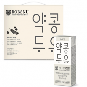 밥스누 오리지널 약콩두유 (190ml x 24팩) 1BOX