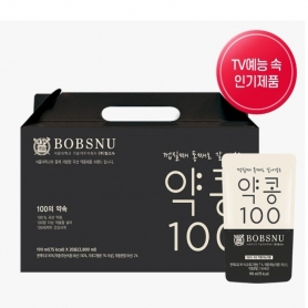 밥스누 껍질째 약콩 100 (190ml x 20팩) 1BOX