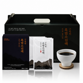 구록원 진한 흑염소진액 엑기스 90ml 30포 부모님 기력보충 선물세트
