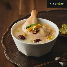 [바르닭x총각네] 빅 닭다리 삼계탕(3/6/10팩)
