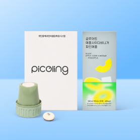 [CGM] 피코링 연속혈당측정기 + [글루어트] 애플사이다비니거 파인애플 1Box