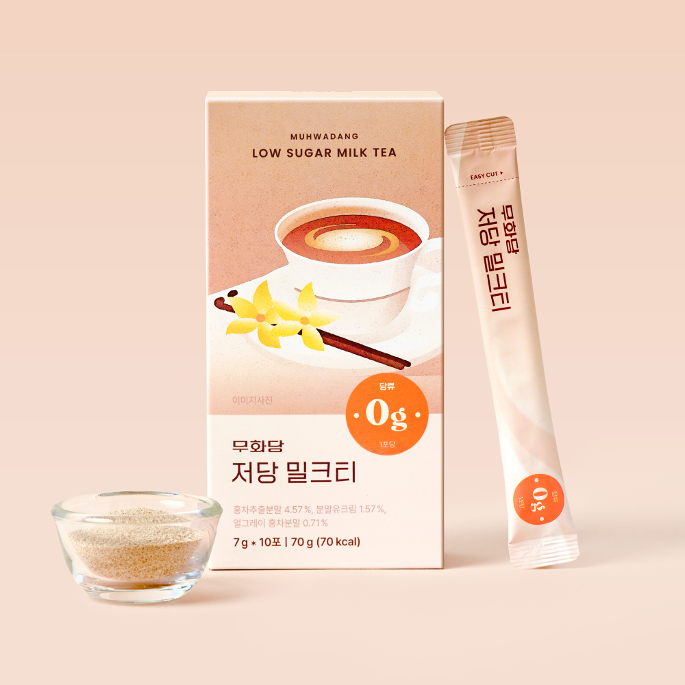 [무화당] 저당 밀크티 (7g x 10개입) 1BOX