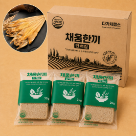 채움한끼 황태단백칩 구수한 단백질 누룽지 간식 30g 10봉
