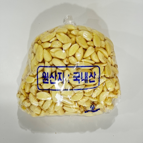 [냉장] 국산 깐마늘 小 쇼리 1kg 내외