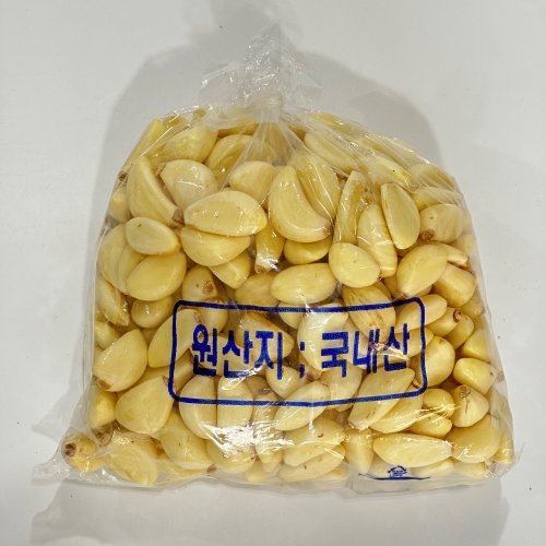 [냉장] 국산 깐마늘 中 1kg 내외