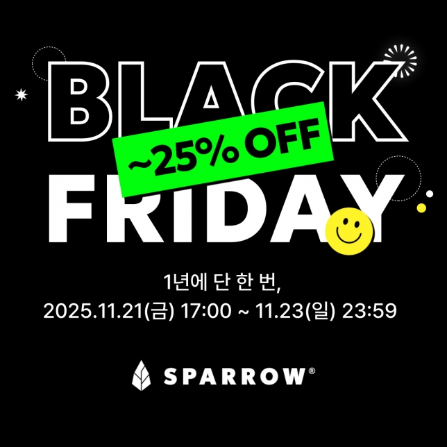 SPARROW BLACK FRIDAY SALE 🤑🤑