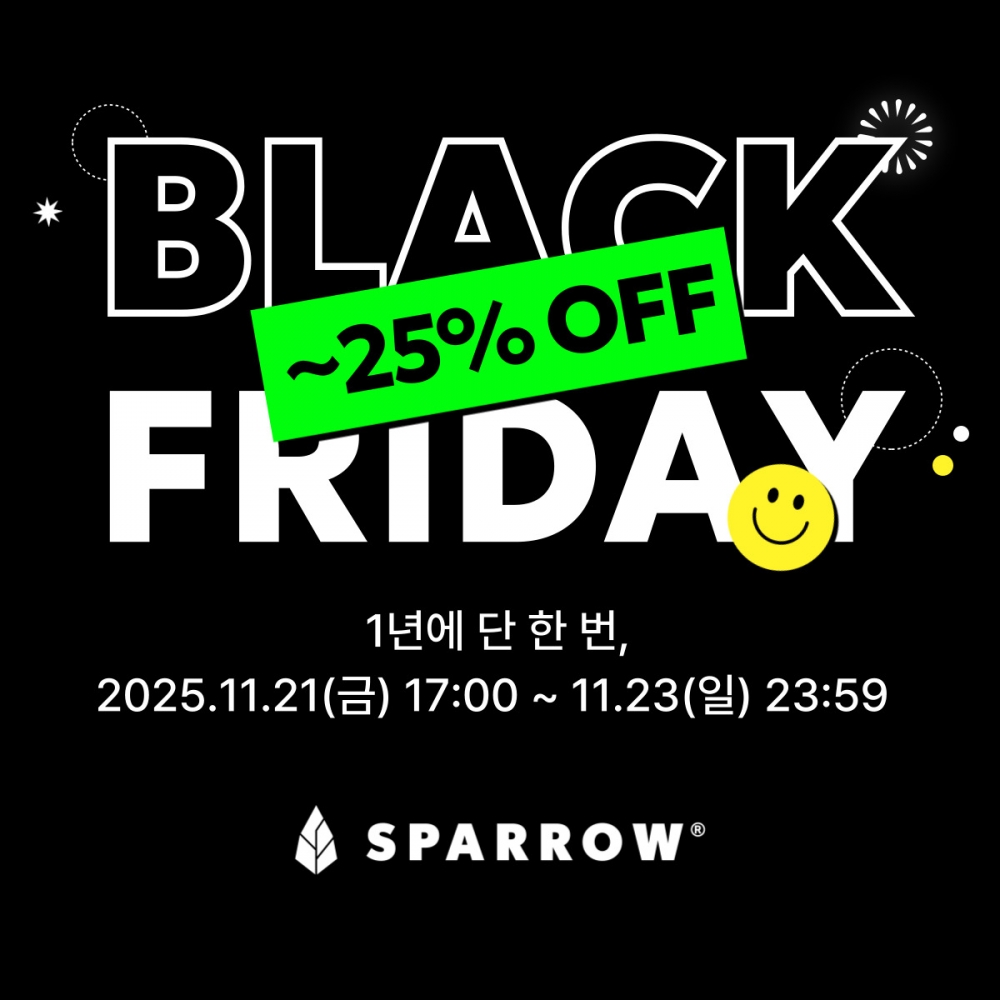 SPARROW BLACK FRIDAY SALE 🤑🤑