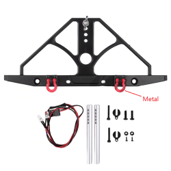 수지 리어 범퍼 타이어 장착 가능 Plastic Bumper with Metal Tow Hook H-RBTM