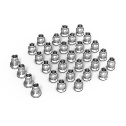 알루미늄 볼 세트 Aluminum ball set for GS02 chassis (Silver) GM30144