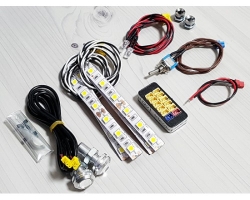 RC LED 12V 킷 세트 12V KIT set [RC카 LED튜닝 작업용] YDS0014